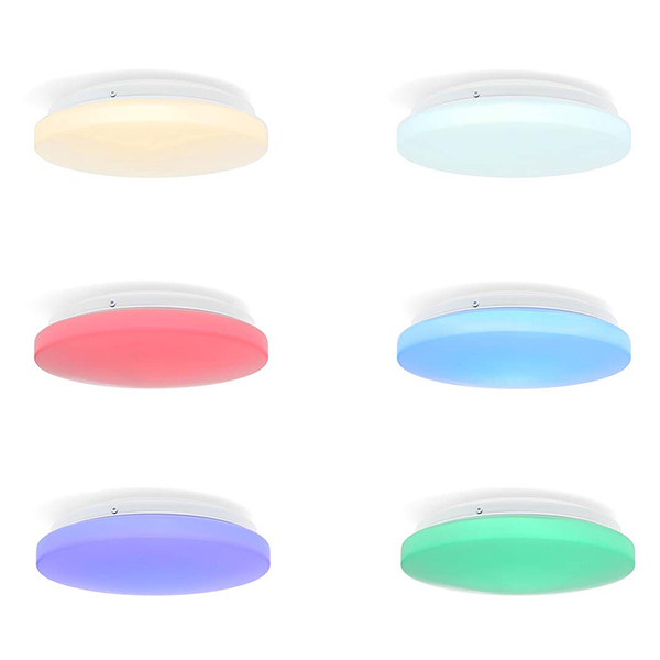 Nedis Slimme plafondlamp | Rond | Ø 26 cm | RGB + 2700-6500K | Wit | WiFi (Tuya) | 18W LNE00225 - 3
