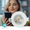 Nedis Slimme plafondlamp | Rond | Ø 52 mm | 2700-6500K | Wit | WiFi (Tuya) | 4.8W LNE00226 - 5