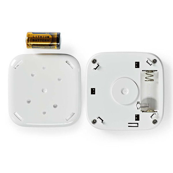 Nedis Slimme rookmelder | Batterijvoeding | WiFi (Tuya) | Wit | 1 stuk LNE00222 - 3