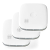 Nedis Slimme rookmelder | Batterijvoeding | WiFi (Tuya) | Wit | 3 stuks LNE00223 - 1