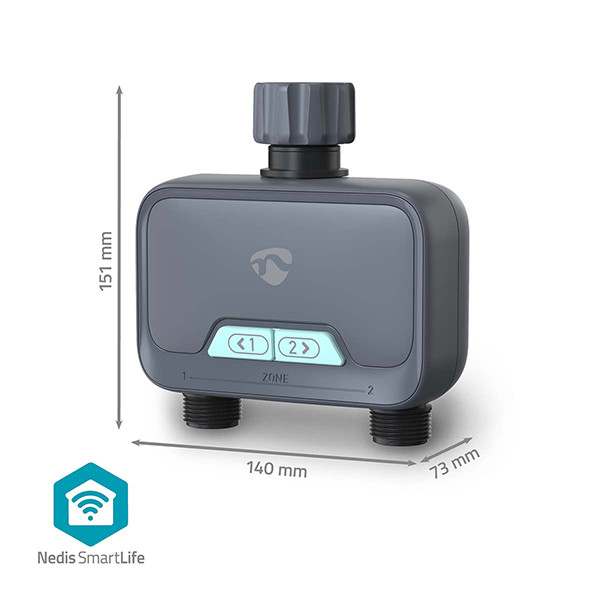 Nedis Slimme water controller | Batterijvoeding | IP54 | Bluetooth LNE00205 - 9