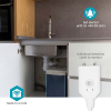 Nedis Slimme water detector | Wi-Fi | Batterijvoeding | Verlenging inbegrepen | 80 dB | Wit LNE00224 - 9