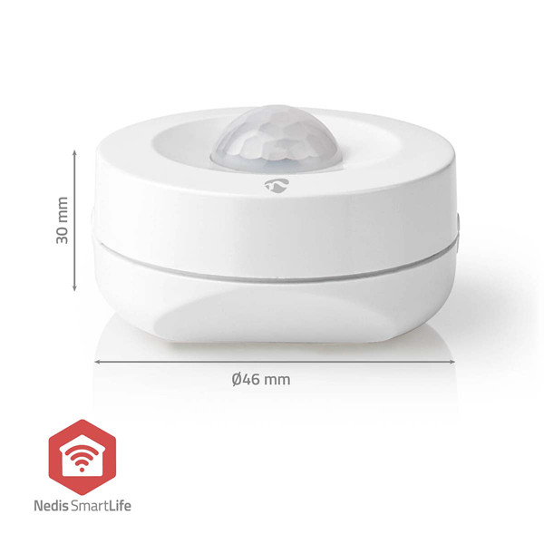 Nedis SmartLife Bewegingssensor | Zigbee 3.0 | Batterij Gevoed | Wit  LNE00171 - 4