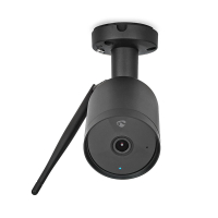 Nedis SmartLife Camera voor buiten | Wi-Fi | Full HD 1080p | IP65 |  Zwart  LNE00157