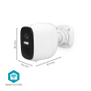 Nedis SmartLife Slimme Outdoor Camera | Wit | 4MP | IP66  LNE00200 - 9