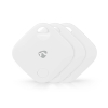 Nedis Smart Keyfinder | Bluetooth 5.1 | Wit | 3 stuks  LNE00151 - 1