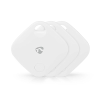 Nedis Smart Keyfinder | Bluetooth 5.1 | Wit | 3 stuks  LNE00151