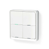 Nedis Smart Wandschakelaar | 4 knoppen |  Zigbee 3.0 | Wit