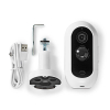 Nedis Smart beveiligingscamera | Full HD 1080p | IP65 | Wit  LNE00136 - 3