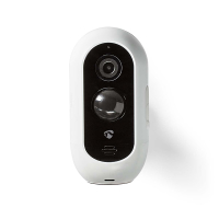 Nedis Smart beveiligingscamera | Full HD 1080p | IP65 | Wit  LNE00136