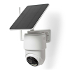 Nedis Smart beveiligingscamera met zonnepaneel | Full HD 1080p | IP65 | Wit  LNE00137 - 4