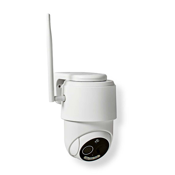 Nedis Smart beveiligingscamera met zonnepaneel | Full HD 1080p | IP65 | Wit  LNE00137 - 5