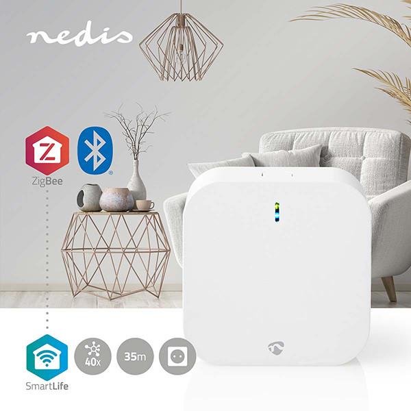 Nedis Smart bridge | Zigbee 3.0 | Geschikt tot 50 apparaten | Wit  LNE00145 - 2