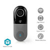 Nedis Smart deurbel | Bedraad | Full HD 1080p | Grijs/Zwart  LNE00138 - 3