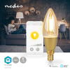 Nedis Smart lamp E14 | Kaars B35 | 1800-3000K | Filament | Goud | 470 lumen | 4.9W  LNE00117 - 2