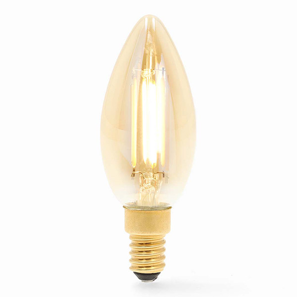 Nedis Smart lamp E14 | Kaars B35 | Goud | 1800-3000K | WiFi (Tuya) | 4.9W LNE00117 - 1