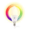 Nedis Smart lamp E14 | Kaars B35 | RGB + 2700-6500K | Zigbee 3.0 | 470 lumen | 4.9W