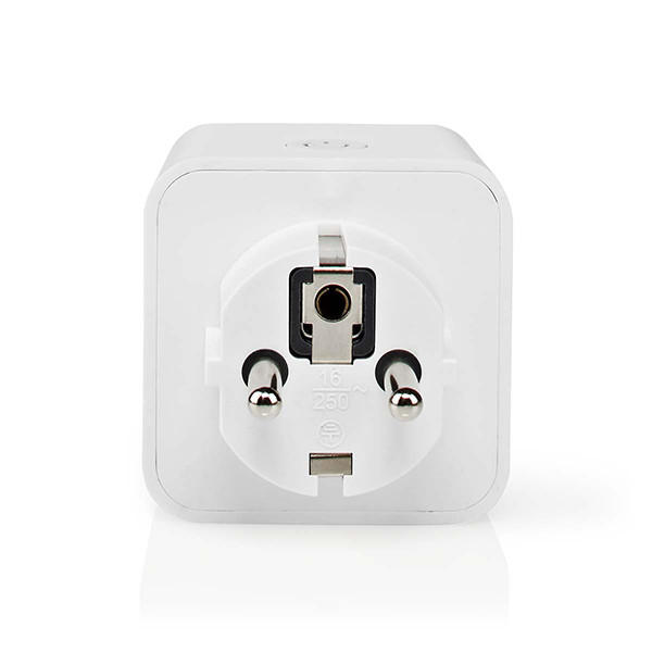 Nedis Smart plug | inclusief energiemeter | Max. 3680W | WiFi (Tuya) | IP20 | Wit (NL) | 3 stuks LNE00101 - 3