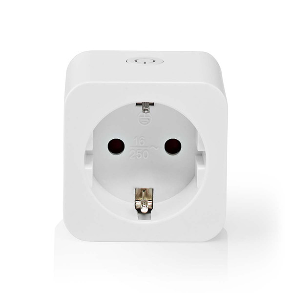 Nedis Smart plug | inclusief energiemeter | Max. 3680W | WiFi (Tuya) | IP20 | Wit (NL) LNE00100 - 2