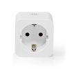 Nedis Smart plug | inclusief energiemeter | Max. 3680W | WiFi (Tuya) | IP20 | Wit (NL) LNE00100 - 2