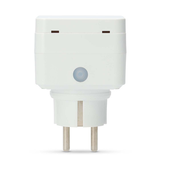 Nedis Smart plug | inclusief energiemeter | Max. 3680W | Zigbee | IP44 | Wit (NL) LNE00196 - 2