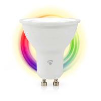 Nedis Smart spot GU10 | RGB + 2700-6500K | Zigbee 3.0 | 345 lumen | 4.9W  LNE00125