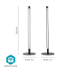Nedis Smart tafellamp | 56 cm | RGB + 2700-6500K | 600 lumen | 36W  LNE00133 - 5