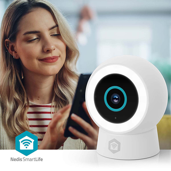Nedis slimme camera | Netstroom | 1296p | Wit | IP65 | WiFi (Tuya) LNE00219 - 5