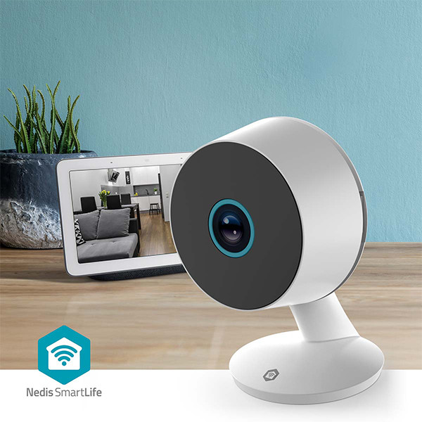 Nedis slimme camera | USB voeding | 1296p | Wit | IP20 | WiFi (Tuya) LNE00216 - 6
