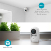 Nedis slimme camera | USB voeding | 1296p | Wit | IP20 | WiFi (Tuya) LNE00218 - 8