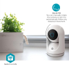 Nedis slimme camera | USB voeding | 1296p | Wit | IP20 | WiFi (Tuya) LNE00218 - 9