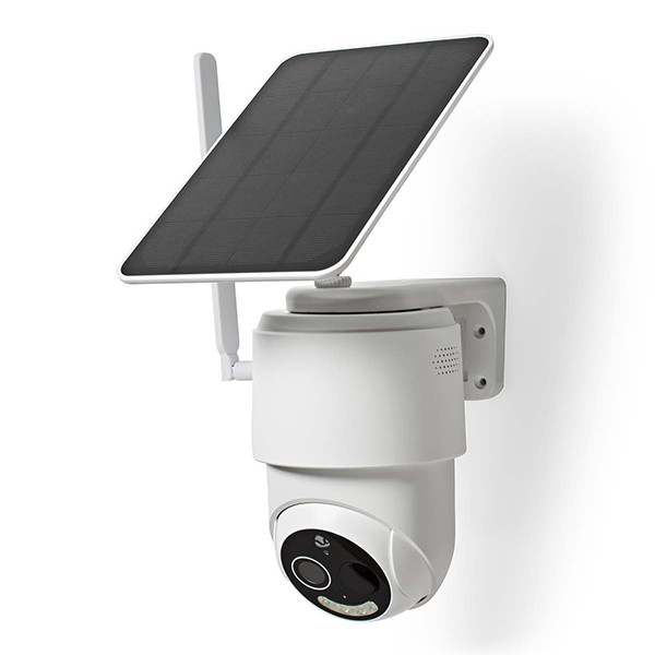Nedis slimme camera | Zonne-energie | 1080p | Wit | IP65 | 4G LNE00209 - 1