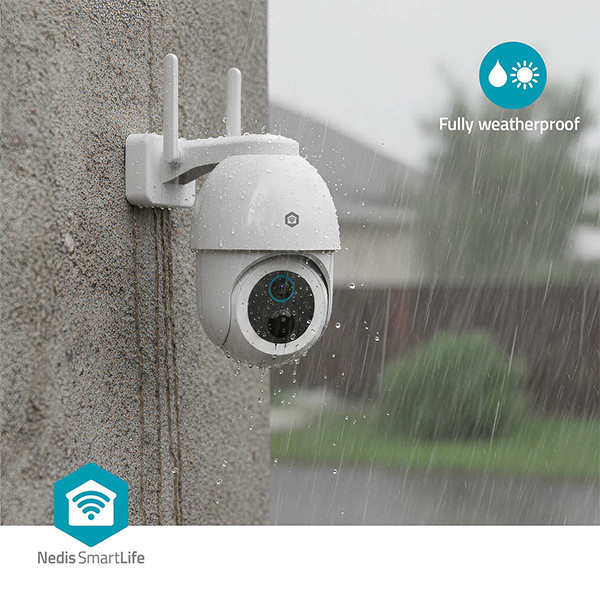 Nedis slimme camera | Zonne-energie | 1080p | Wit | IP65 | WiFi (Tuya) LNE00211 - 7