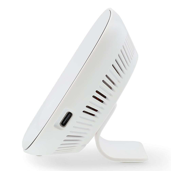 Nedis slimme luchtkwaliteitsmonitor | Inclusief display | Wi-Fi (Tuya) | Zwart LNE00234 - 3