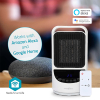 Nedis slimme ventilatorkachel | 2 Warmte Standen | Zwenkfunctie | Wit | WiFi (Tuya) | 1500W LNE00208 - 5