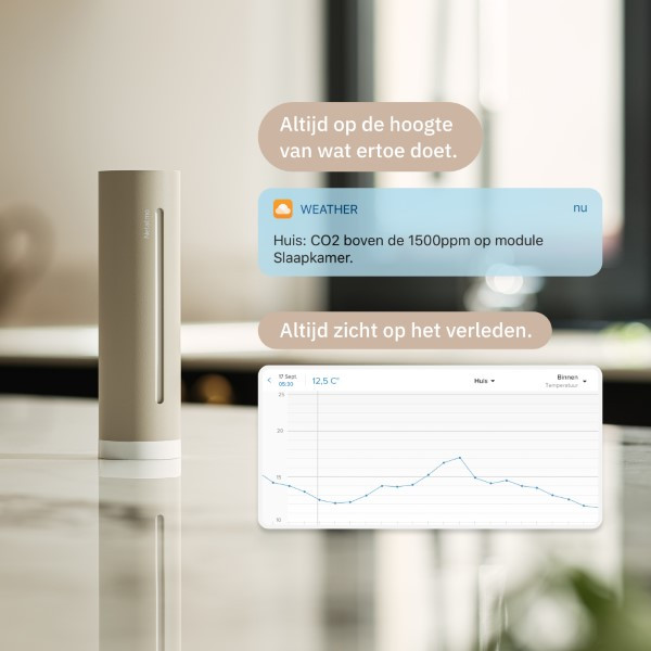 Netatmo Slim weerstation Original | Zandkleur LNE00036 - 4