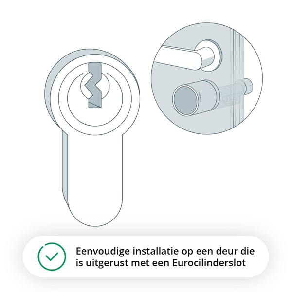 Netatmo Smart Door Lock met 3 sleutels  LNE00029 - 8