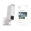 Netatmo slimme buitencamera | Netstroom | 2K | IPx6 | WiFi | Wit LNE00042 - 1