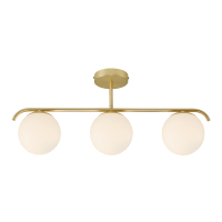 Nordlux Hanglamp E14 | Grant  3x 15 | Glas | Messing  LNO00324