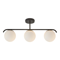 Nordlux Hanglamp E14 | Grant  3x 15 | Glas | Zwart  LNO00323