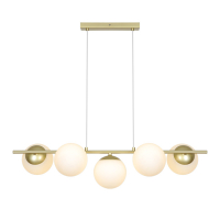 Nordlux Hanglamp E14 | Lilly 5-Spot | Messing LNO00635