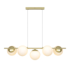 Nordlux Hanglamp E14 | Lilly 5-Spot | Messing LNO00635 - 1