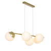 Nordlux Hanglamp E14 | Lilly 5-Spot | Messing LNO00635 - 2