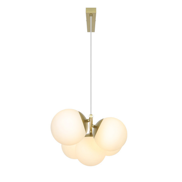 Nordlux Hanglamp E14 | Lilly 5-Spot | Messing LNO00635 - 3