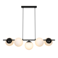 Nordlux Hanglamp E14 | Lilly 5-Spot | Zwart LNO00634