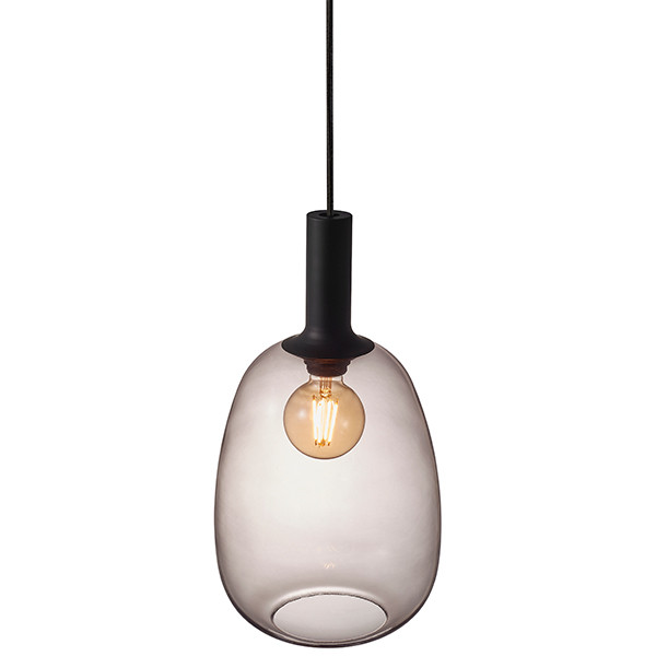 Nordlux Hanglamp E27 | Alton 23 | Glas | Zwart  LNO00203 - 2
