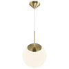 Nordlux Hanglamp E27 | Grant  25 | Glas | Messing  LNO00321 - 2