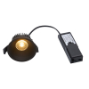 Nordlux Inbouwspot | Albric | Rond | 2700K | Zwart | Ø 83mm | IP44 | Dimbaar | 8W  LNO00195 - 2