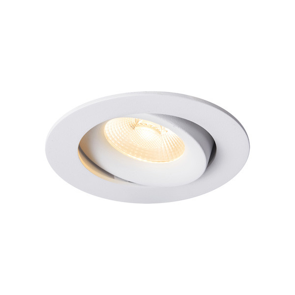Nordlux Inbouwspot | Aliki | Rond | 2700K | Wit | Ø 83mm | IP44 | Dimbaar | 8W  LNO00198 - 1