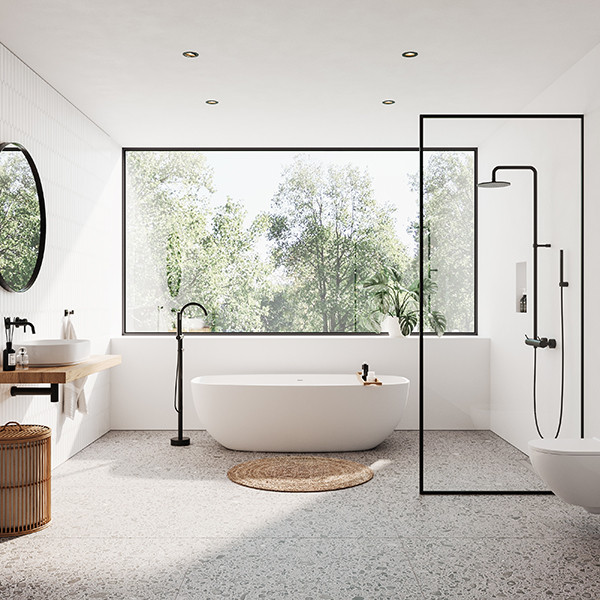 Nordlux Inbouwspot | Aliki | Rond | 2700K | Zwart | Ø 83mm | IP44 | Dimbaar | 8W  LNO00197 - 4